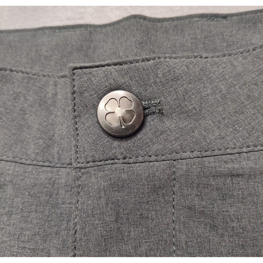 BLACK CLOVER RODGERS Men Size 40 Black‎ 9.5" Inseam Golf Shorts NEW - Picture 5 of 10